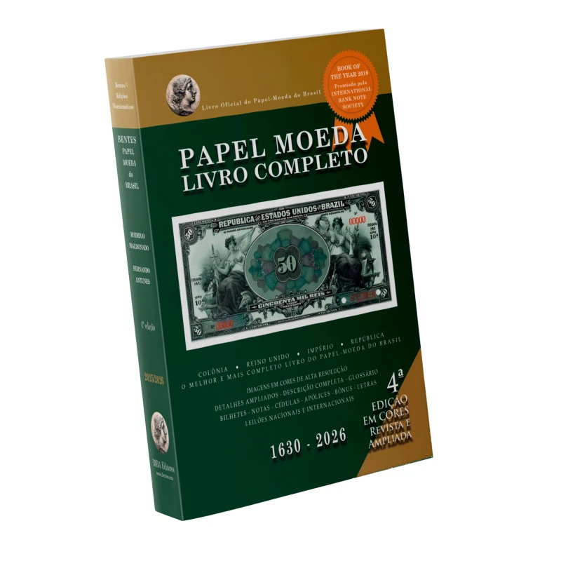 Pré-Venda – Papel Moeda do Brasil: Livro Completo (4ª Edição | 1630–2026)